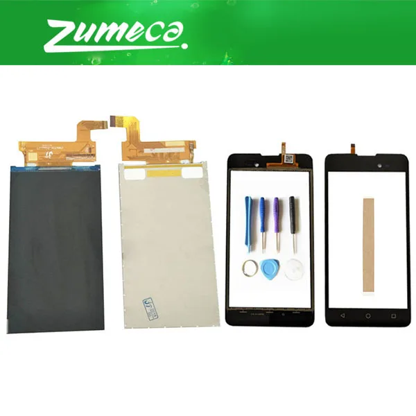 Высокое качество для BQ BQ-5035 Velvet BQ 5035 BQ5035 BQS 5035 BQS-5035 ЖК-дисплей+ сенсорная панель черного цвета с лентой и инструментами