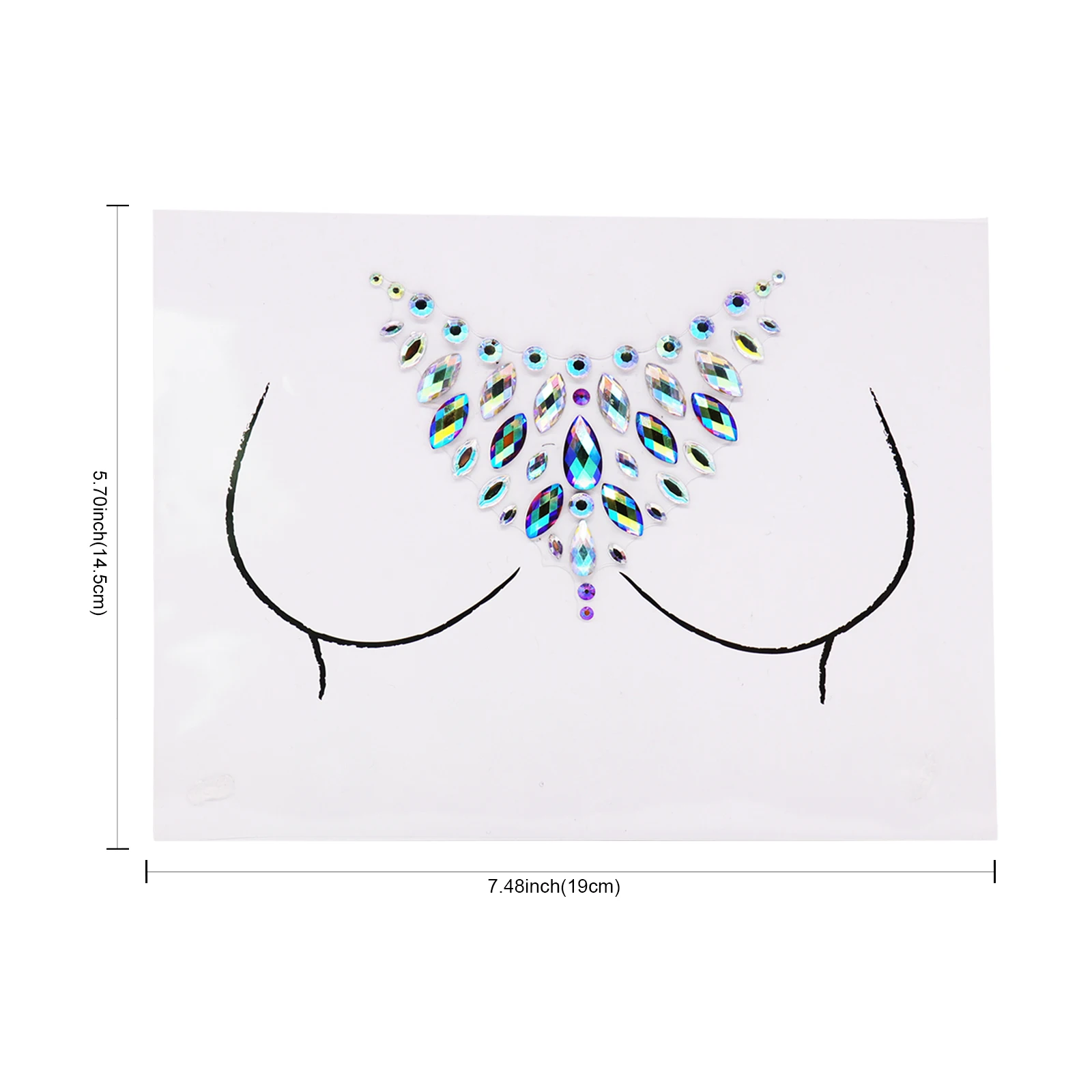 2018 акриловая смоляная дрель наклейка для гостей невесты подобранная вручную