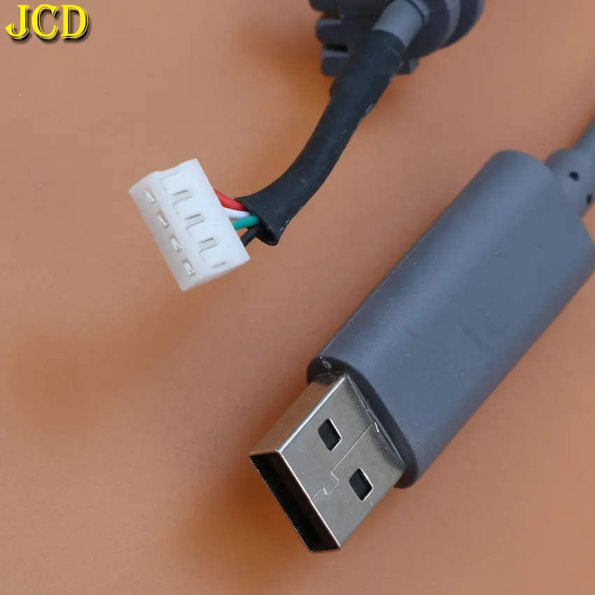 JCD 1 шт. USB 4 контактный линейный кабель + Сменный адаптер подходящий для MicroSoft Xbox 360