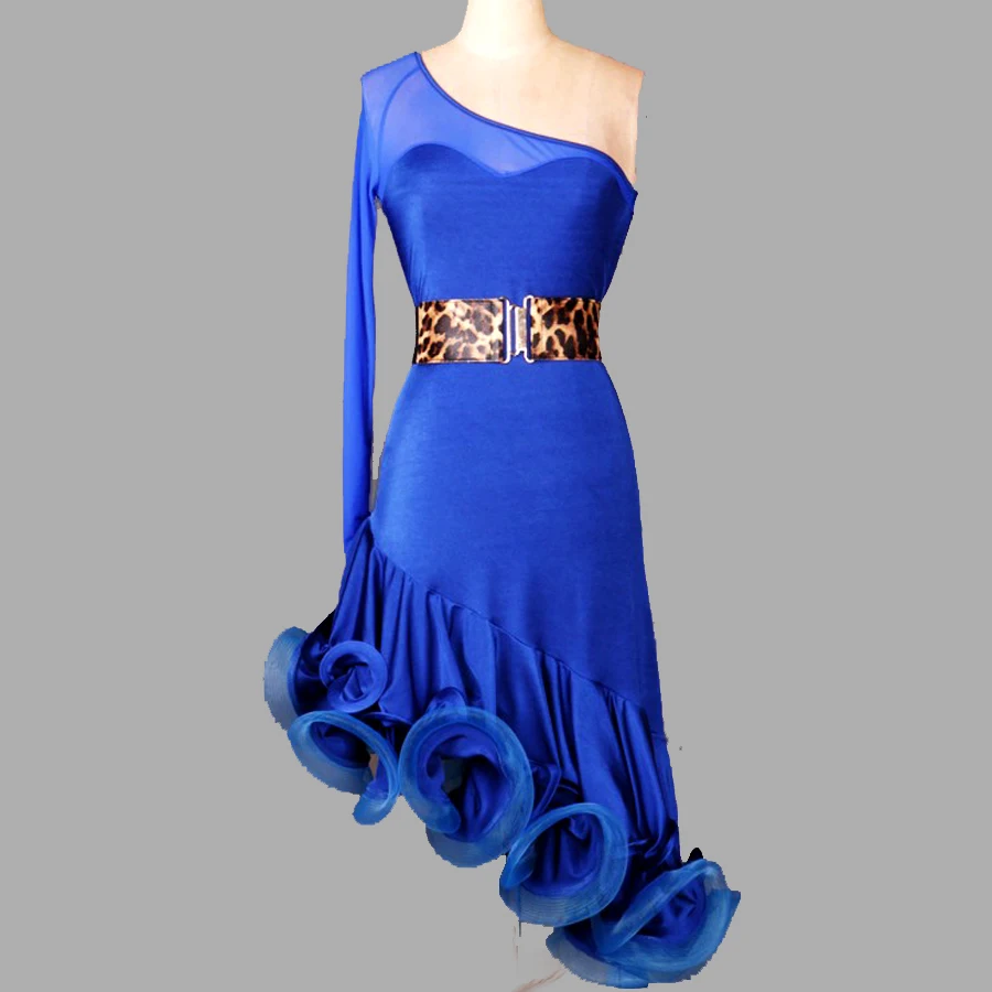 Платья для латиноамериканских танцев взрослых и детей одежда леопарда