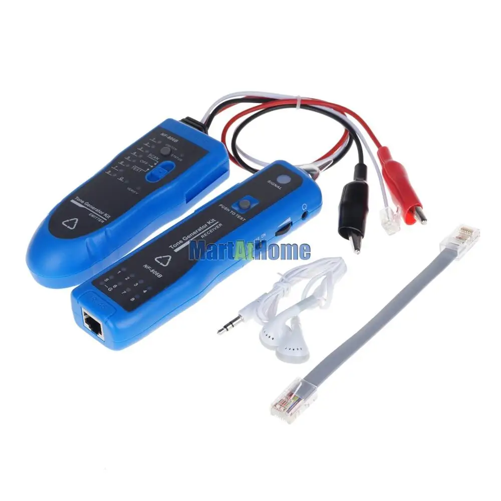 Новый RJ45 проводной трекер Finder Tone Probe Kit 3 км для телефонного провода сетевого