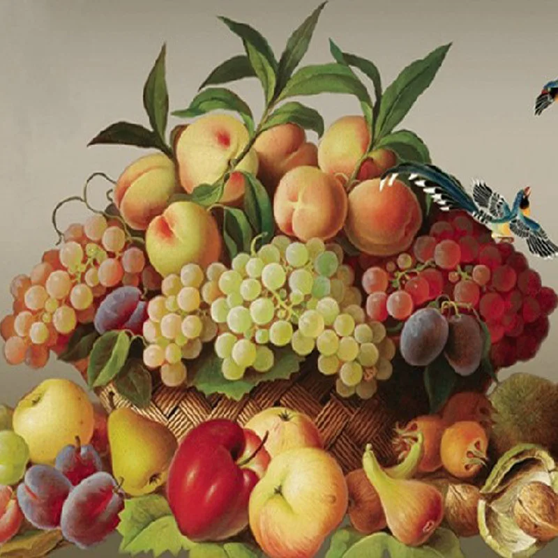 Набор для рукоделия 5D алмазная вышивка крестом фруктовая тарелка рукоделие