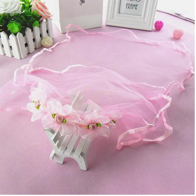 

Two Layers Long Veils For Kids Flower Girls Veils for Wedding Hair Accessories