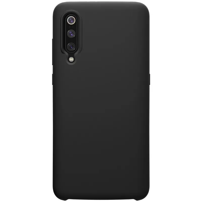 Чехол NILLKIN для Xiaomi mi 9, роскошный гибкий силиконовый мягкий чехол-накладка для Xiaomi mi 9 mi 9 Explorer - Цвет: Black