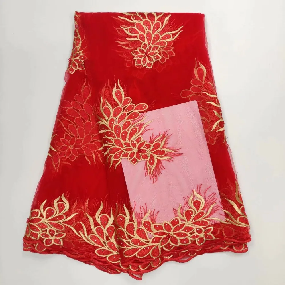 latest african tull lace fabrics high quality 2019 french net fabric with Stones and 3d dresses for women | Дом и сад