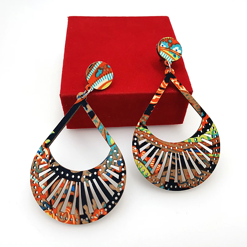 Женские Висячие серьги YD & YDBZ в форме ромбика ювелирное изделие стиле панк с