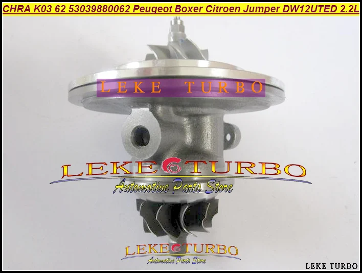 Турбокомпрессор для Peugeot Boxer 2 турбокомпрессор с турбонаддувом Citroen Jumper dw12 53039880062