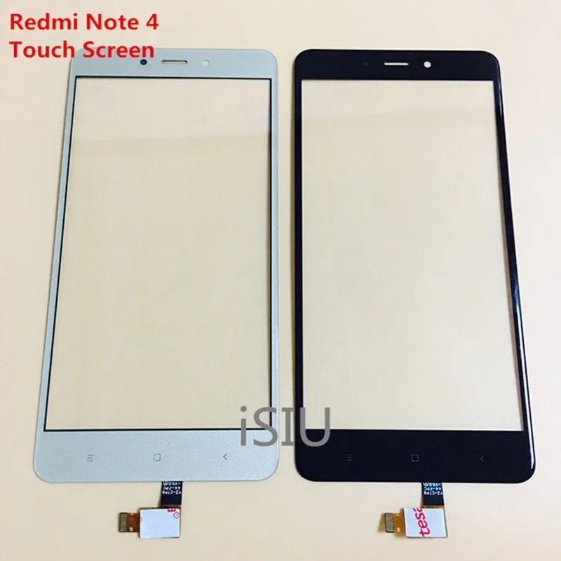 Сенсорный экран для Xiaomi Redmi 4 Note 4X Note4X сенсорный панель передняя крышка стекло