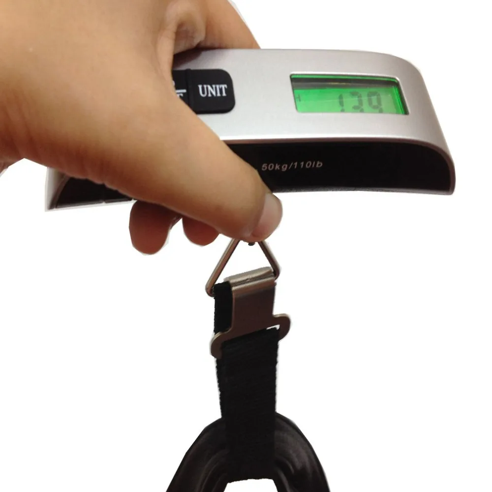 GY-014 50кг электронные багажные портативные весы Портативный походные T переносная