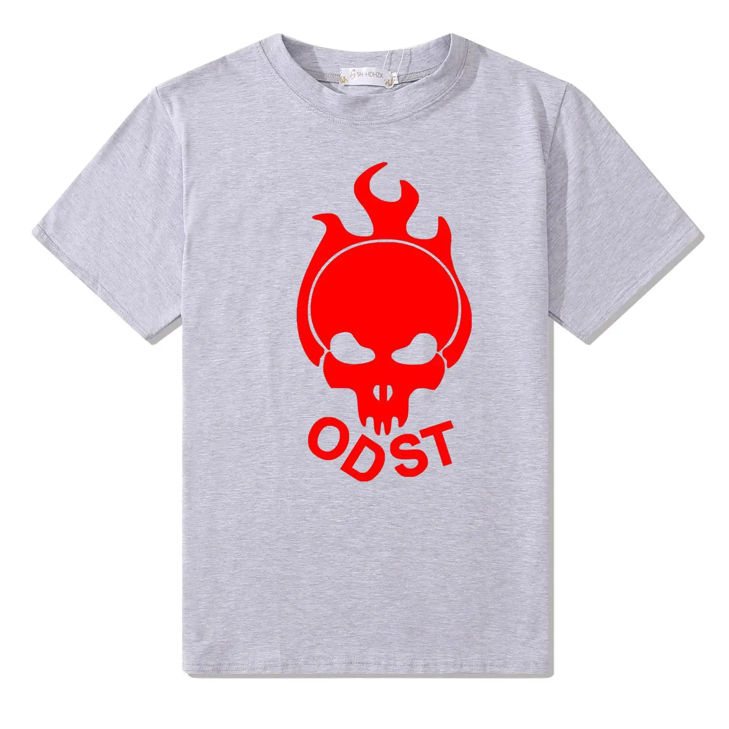 Casual summer round neck T-shirt fashion game Halo UNSC men and women T shirt letter printing loose short-sleeved cotton Tops | Женская