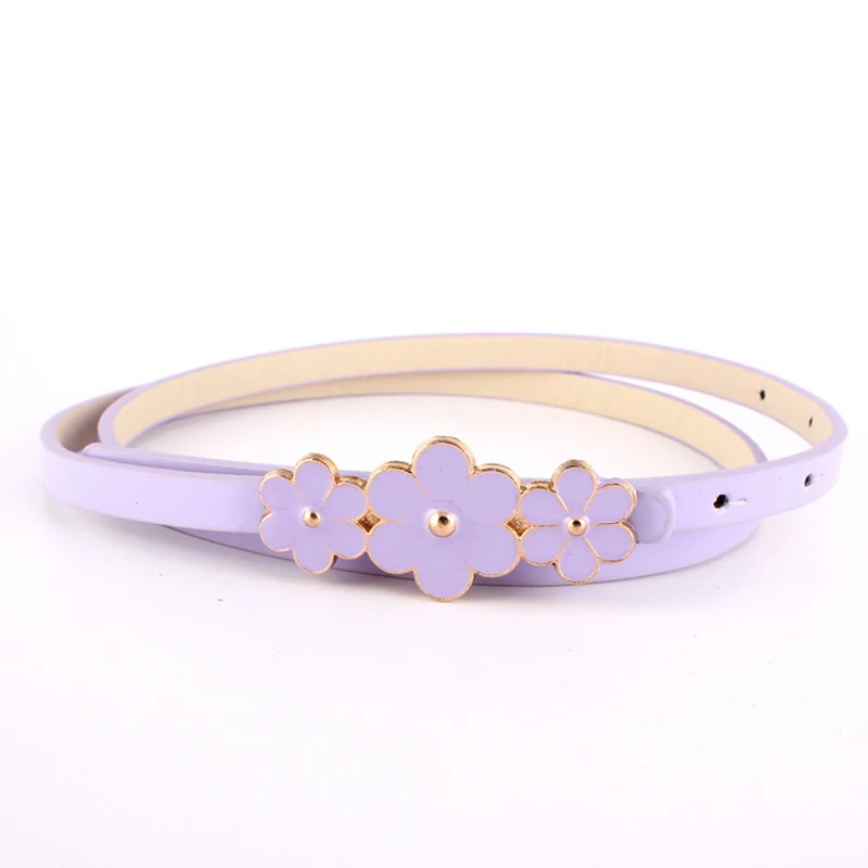 Модный тонкий ремень из искусственной кожи для женщин светильник фиолетового