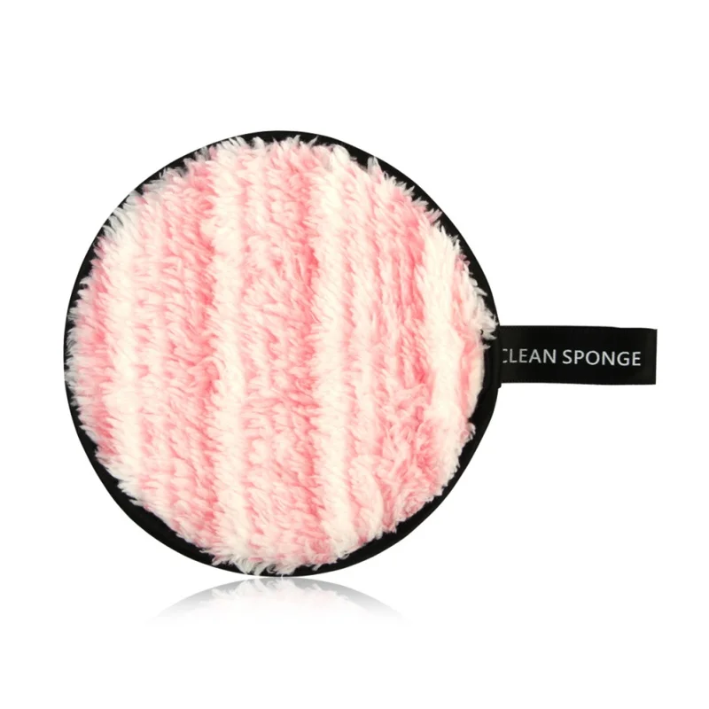 

6 Colors Super Soft Makeup Removal Sponge Pads Flutter Wash Cleansing Cotton Flapping Wet Face Cleaning Puff