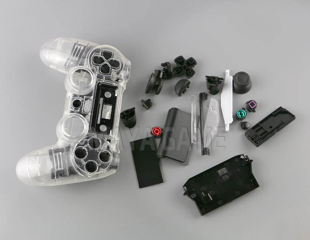OCGAME для Playstatios 4 прозрачный корпус замены контроллера PS4 и кнопки 6 компл./лот|housing
