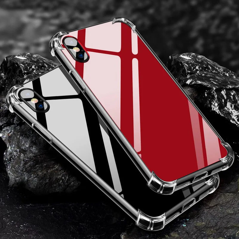 Roc Joan зеркальный чехол для iPhone X с защитой от ударов и жесткой задней поверхностью