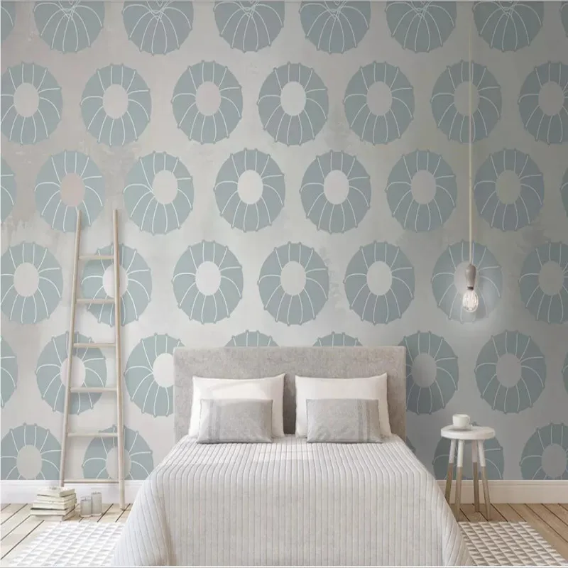 

Современный минималистский цветочный узор геометрический оснастка для телевизора