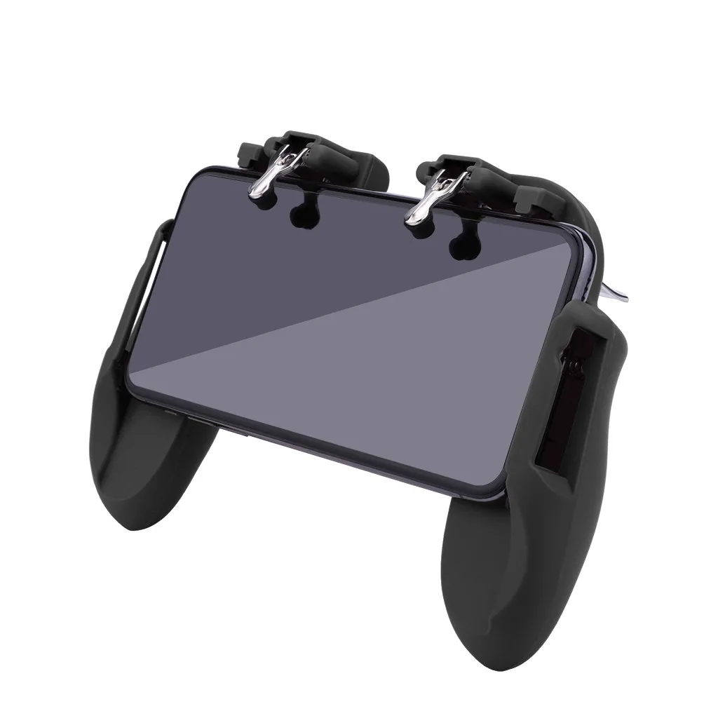 Мобильный игровой контроллер PUBG, геймпад с 4 пальцами, пусковая кнопка, стрелок, джойстик с охлаждающим вентилятором для игровой площадки, аксессуары 621#2