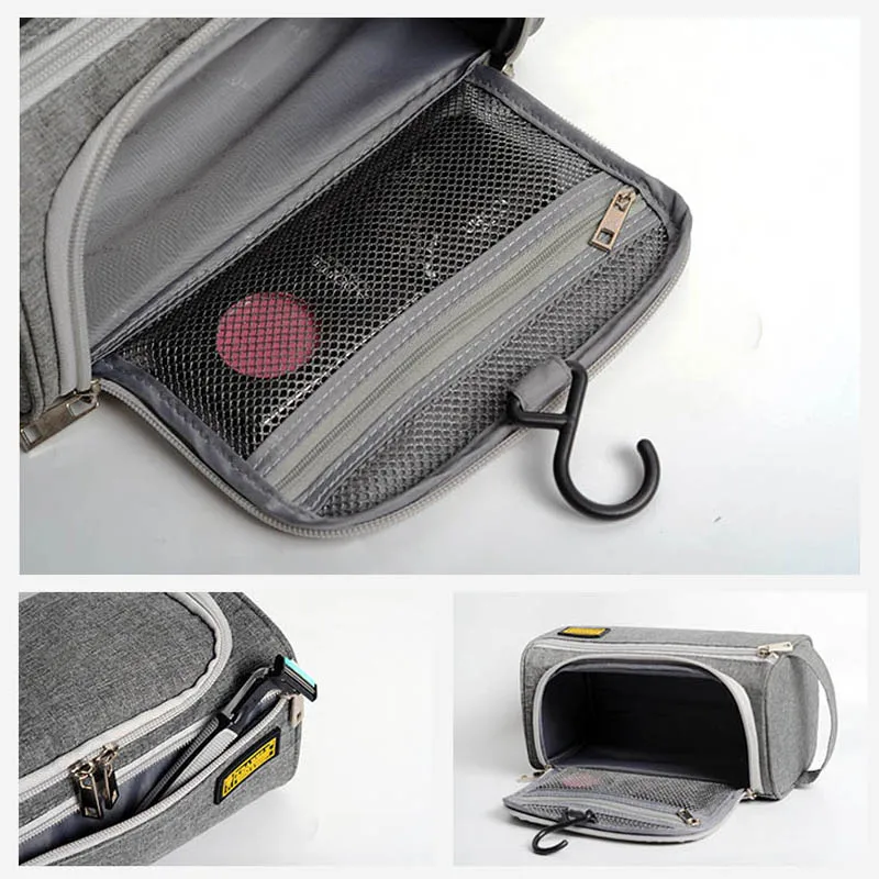 Высокое качество дорожный органайзер водонепроницаемый мужской туалетный набор