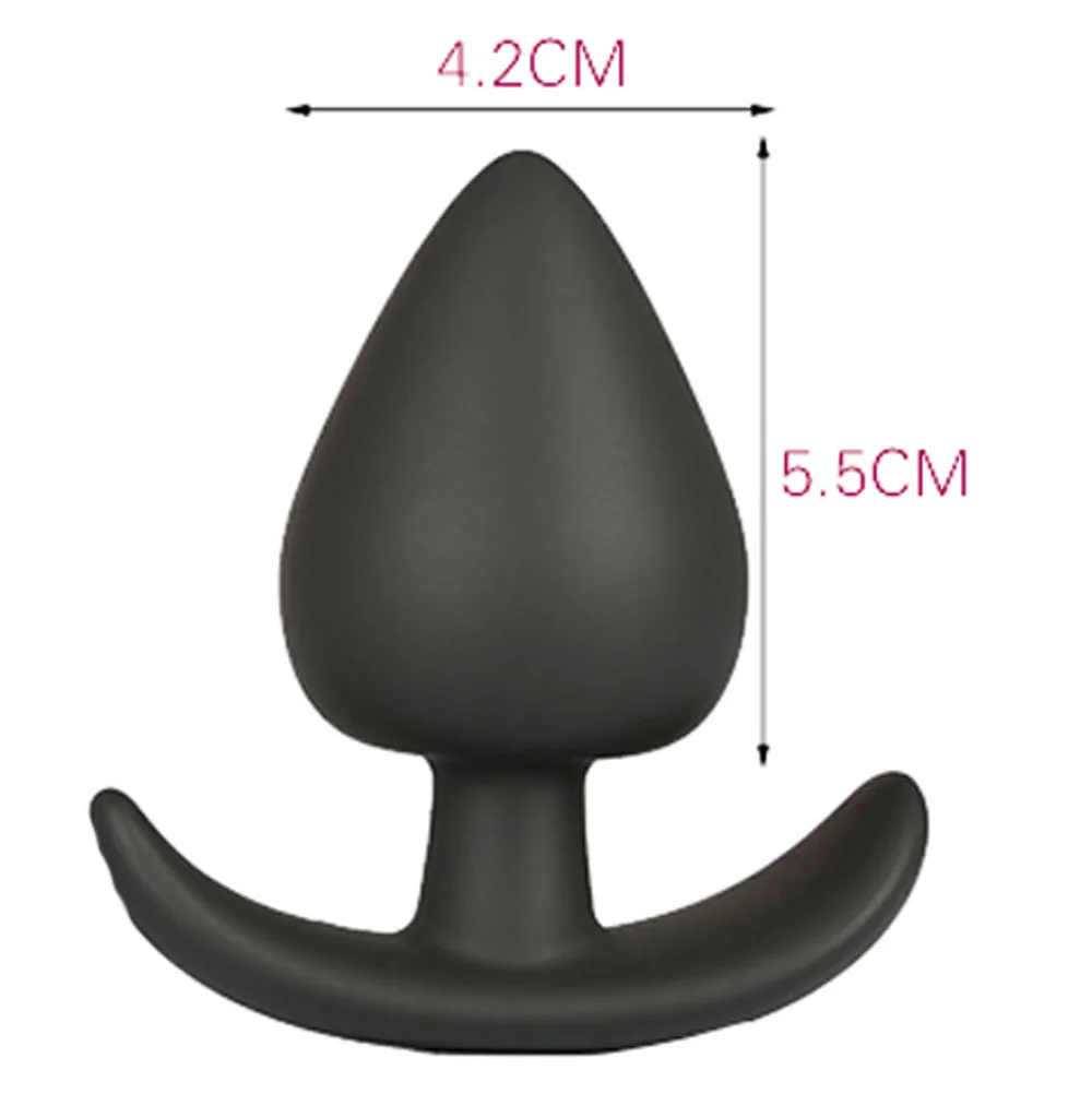 Силиконовая пробка анальные игрушки SM открытая Анальная для простаты G spot