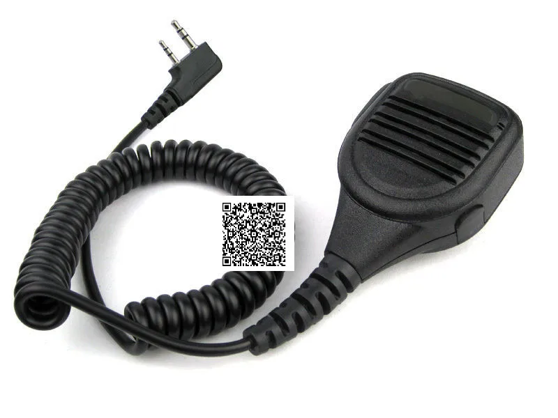 Сверхмощный микрофон для динамика Mic PTT IP54 Водонепроницаемый Kenwood Baofeng HYT Hytera