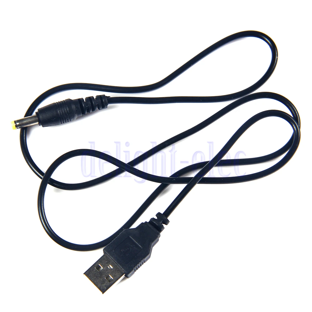 BAAQII USB A к DC 5 В 4,0 мм/1,7 мм адаптер питания кабель 80 см Зарядное устройство Замена подходит для sony psp CB0417