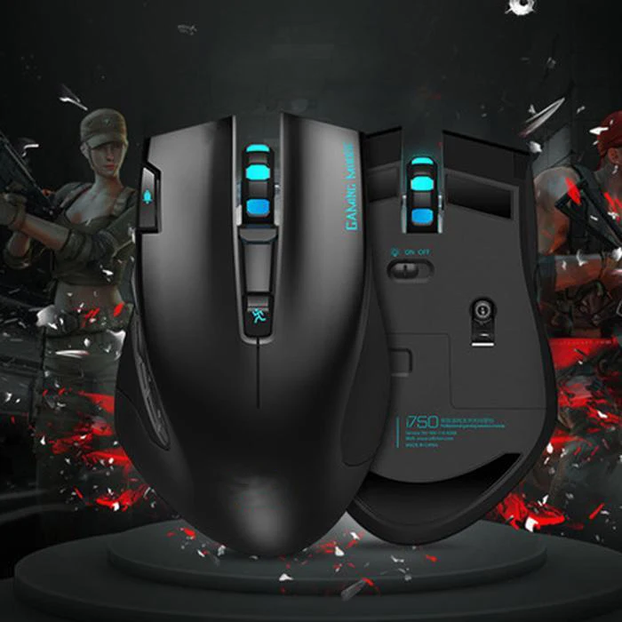I750 Беспроводная игровая мышь оптическая эргономичная профессиональная