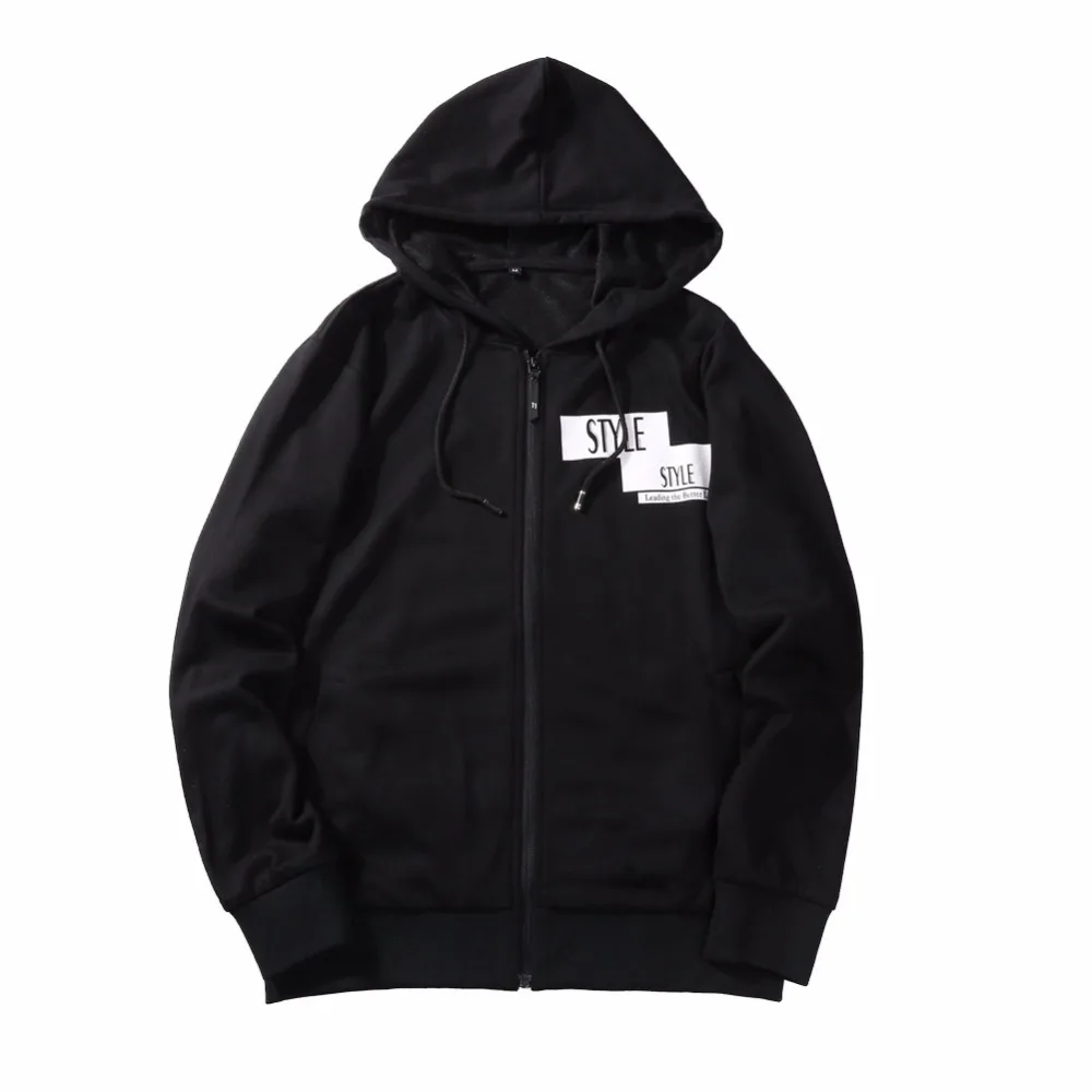 Повышающий доверие модный принт стиль толстовки мужские пальто осень зима хип