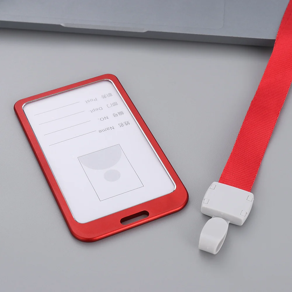 Чехол Держатель для карт в офисном и школьном стиле чехол из алюминиевого сплава