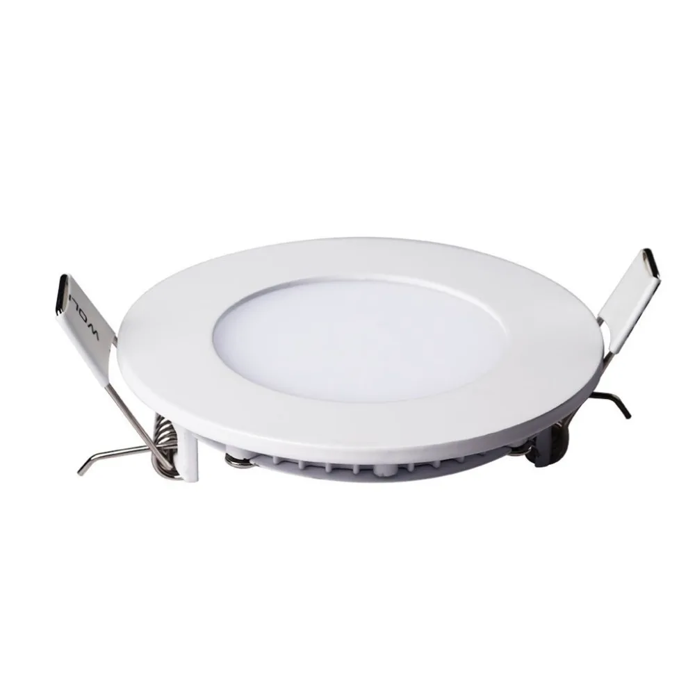 Белый высокомощный светодиодный светильник s потолочный 5730SMD 3W AC 100 V 265 IC тонкий