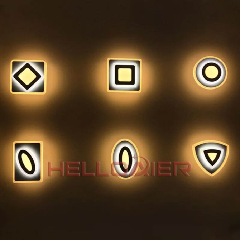 Прикроватная лампа настенная светодиодная акриловая для спальни гостиной