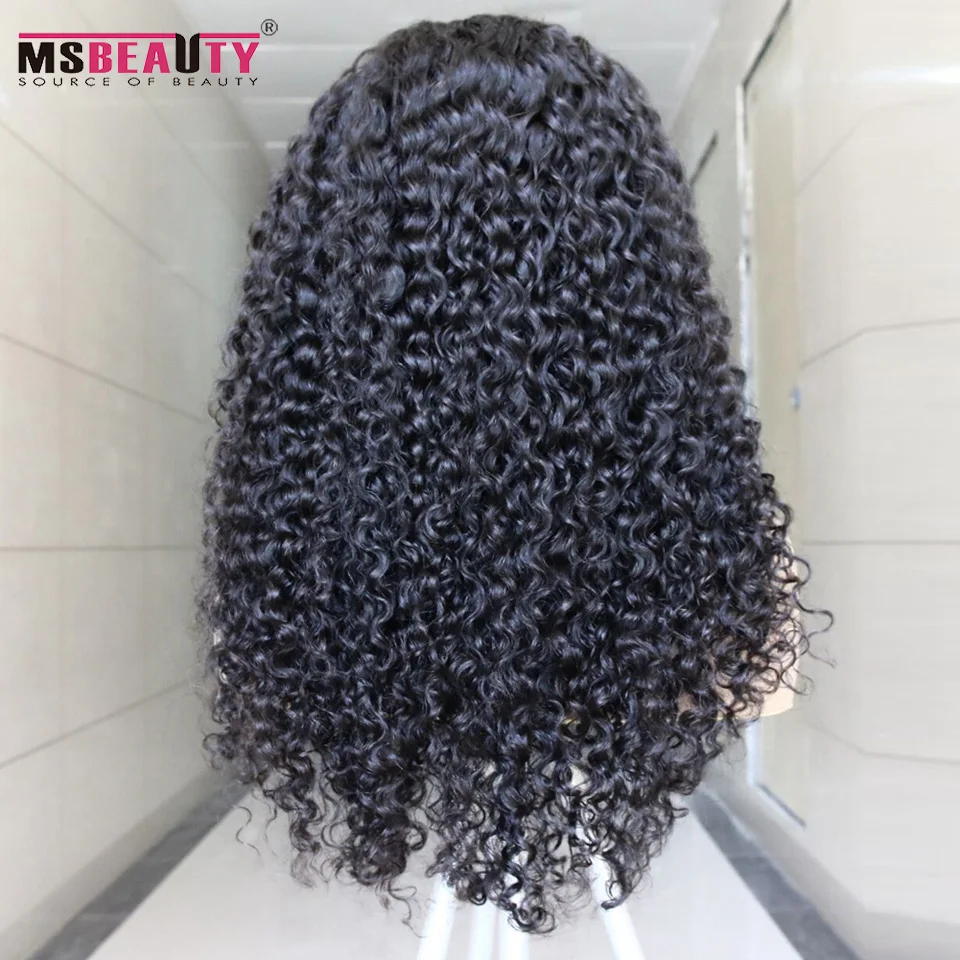 13*4 Синтетические волосы на кружеве человеческих волос парики средней