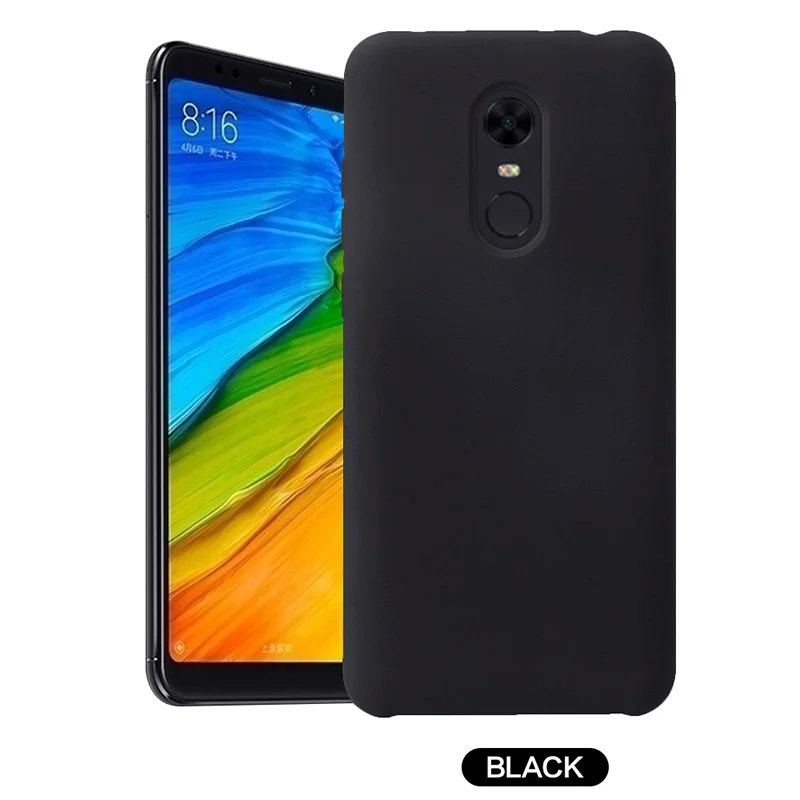 Официальный оригинальный силиконовый чехол для xiaomi redmi 5 plus чехлы из ТПУ задней