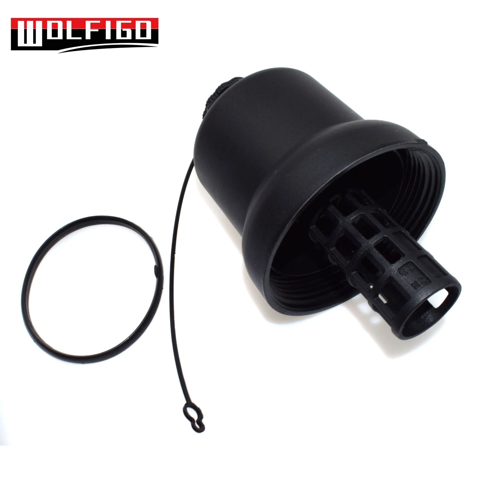 WOLFIGO Новый Пластиковый масляный фильтр Крышка корпуса для VW GOLF JETTA EOS AUDI A3 \ 4 TT