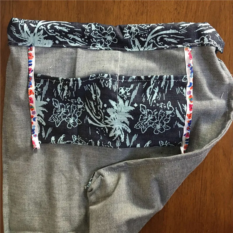 YILE хлопчатобумажный Джинсовый Рюкзак на шнурке для путешествий Студенческая