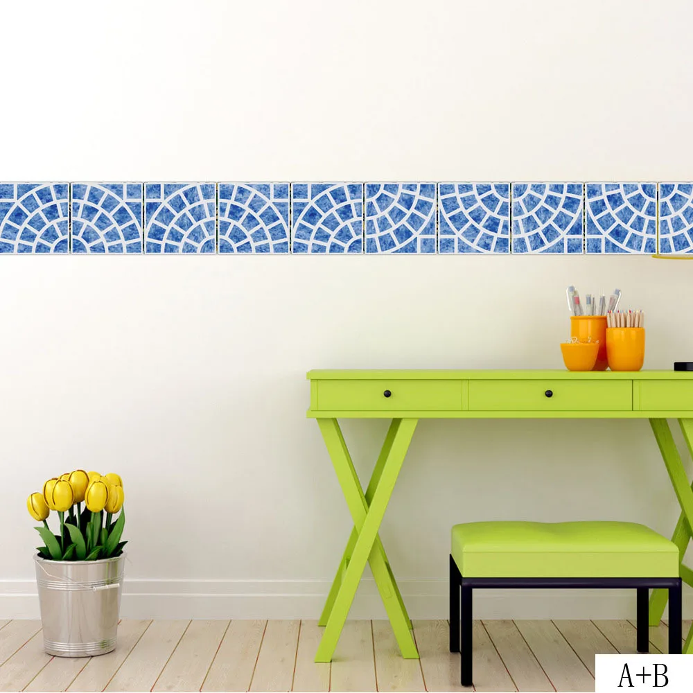 Плитка в средиземноморском стиле настенная наклейка ретро для гостиной спальни