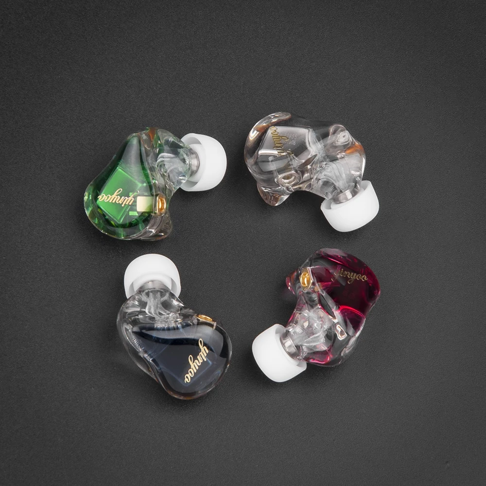 Yinyoo H3 and H5 3BA/5BA Custom In-ear Earphones Balanced Armature HiFi Bass Earbuds DJ Earbud Detachable MMCX Cable | Электроника