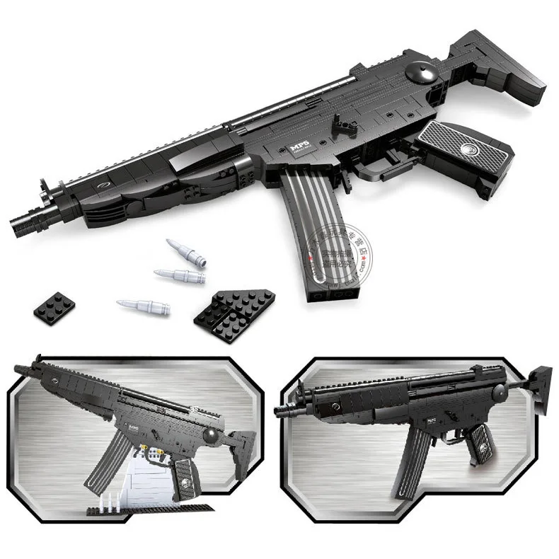 597 шт. DIY Nerfs Elite пистолет MP5 пистолет-пулемет карабин Игрушечная модель пистолета