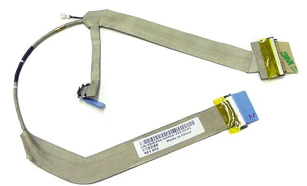 

WZSM Новый LCD LVDS видео кабель для DELL XPS M1330 1330 lcd гибкий кабель 50.4C310.101