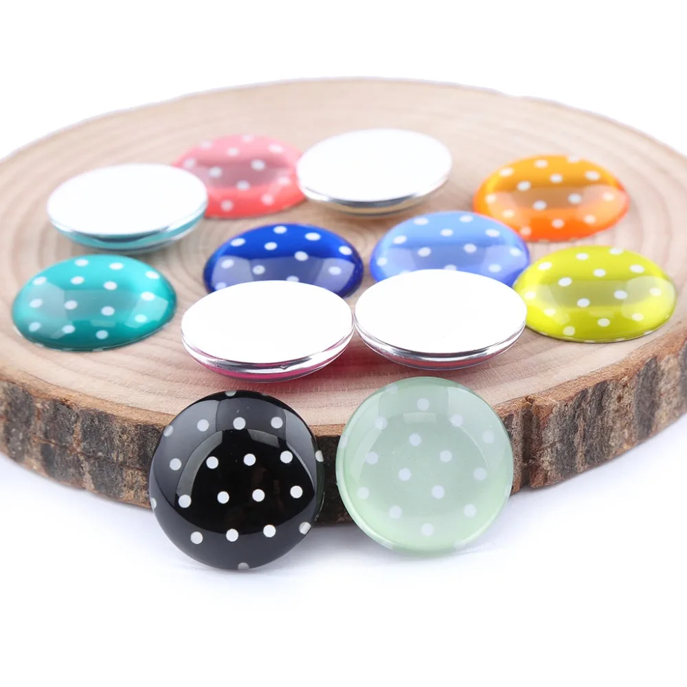Reidgaller podka dot фото круглый кабошон с купольным стеклом 10 мм 12 14 18 20 diy ювелирные