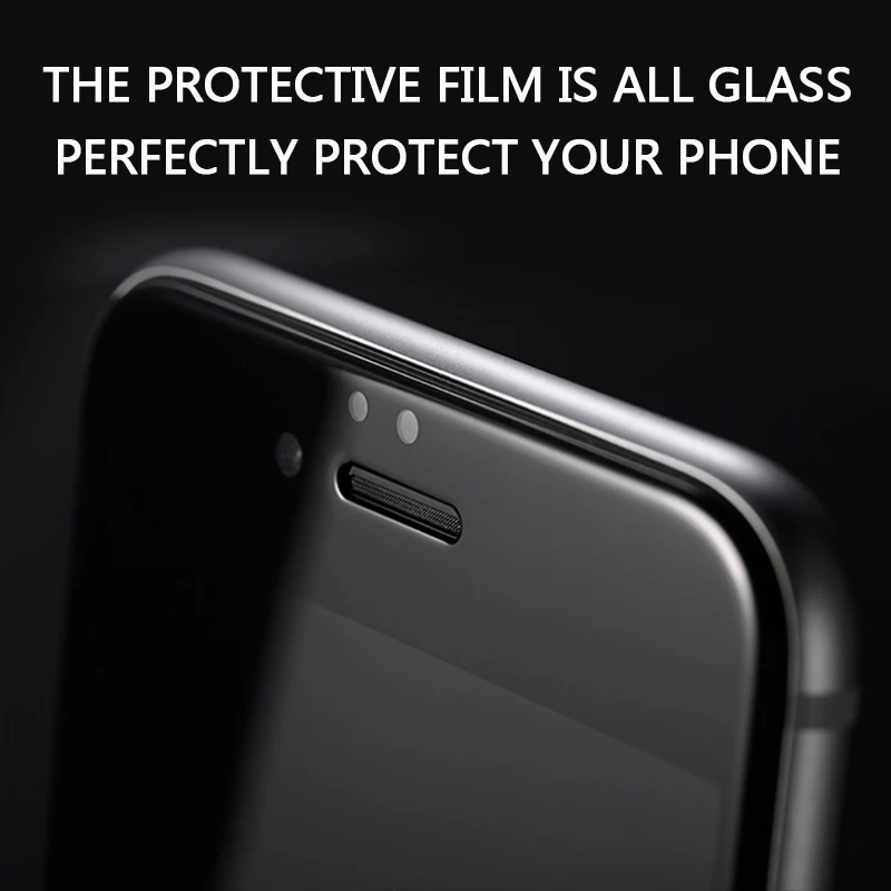 YIPI 1pcs 3D Full Cover Tempered Glass Screen Protector for iPhone 6 6s plus Protective Film For iphone |