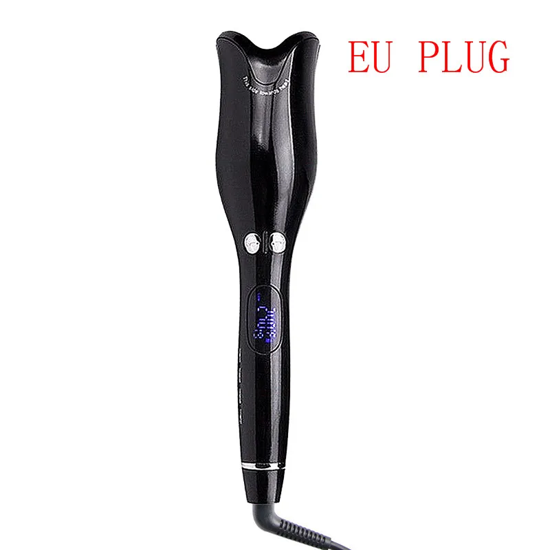 EU PLUG Автоматическая Плойка для завивки волос, палочка для завивки волос, 360 градусов, волшебный ролик, щипцы для завивки волос, вращающиеся керамические салонные Инструменты для укладки волос, Прямая поставка - Цвет: EU PLUG