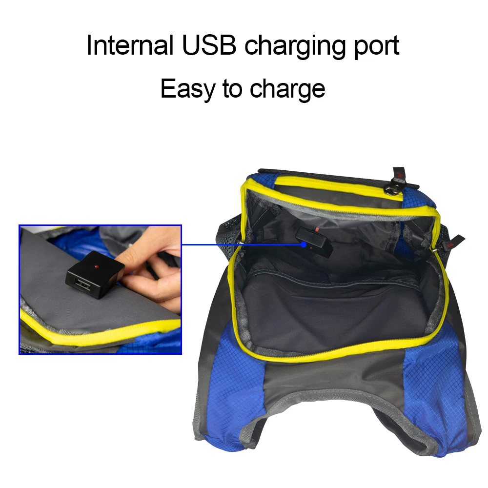 6 Вт 6 в USB солнечная панель синий рюкзак зарядное устройство большой энергии солнечная мужская женская сумка унисекс Путешествия Дом Открытый Кемпинг