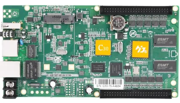 HUIDU HD-C30 C30 WI-FI версия видео и аудио дисплей RGB полноцветная светодиодная (led)