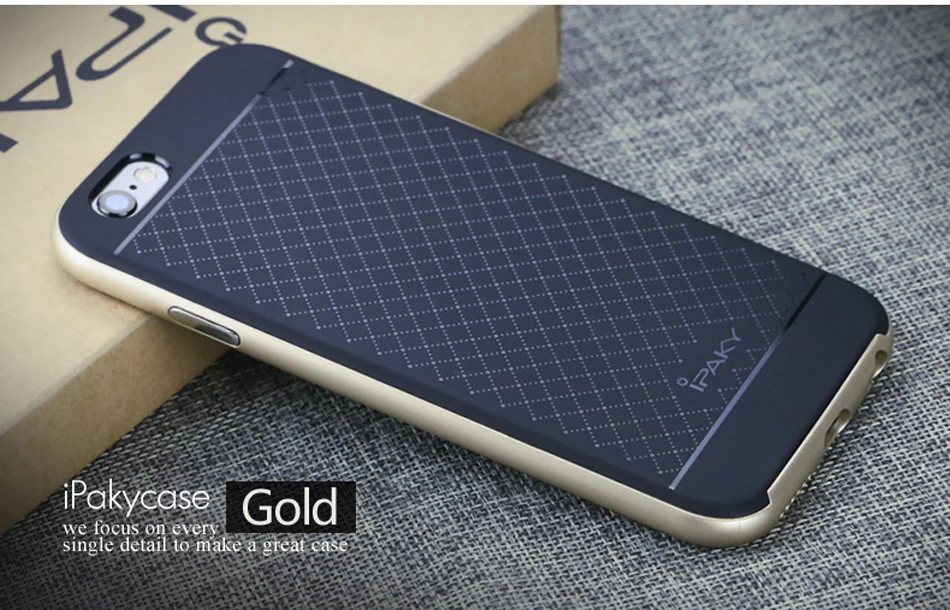 IPaky бренд для iPhone 5/5S/SE чехол PC рамка+ силиконовая задняя крышка чехол для мобильного телефона для iPhone 7 8 Plus для iPhone X