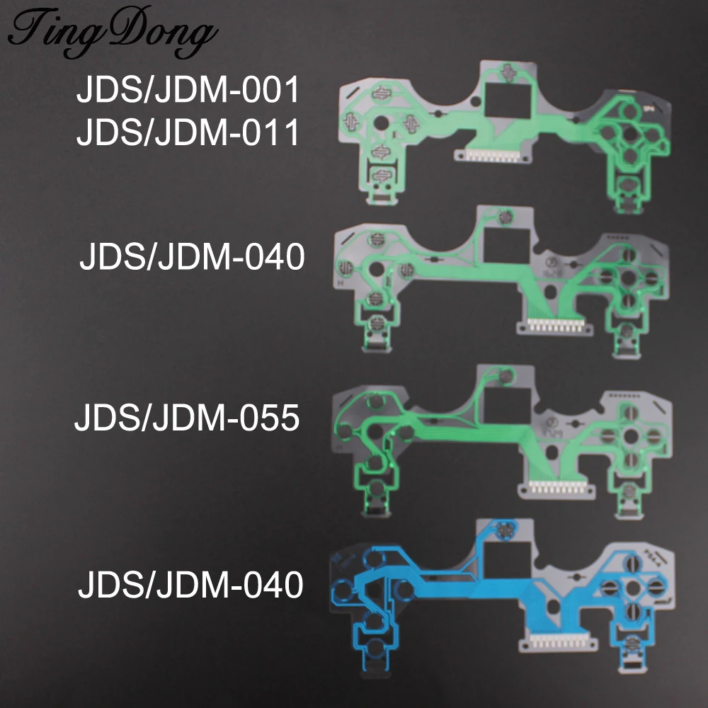 TingDong запасные кнопки для PS4 Dualshock 4 Pro тонкая фотопленка клавиатура гибкий кабель