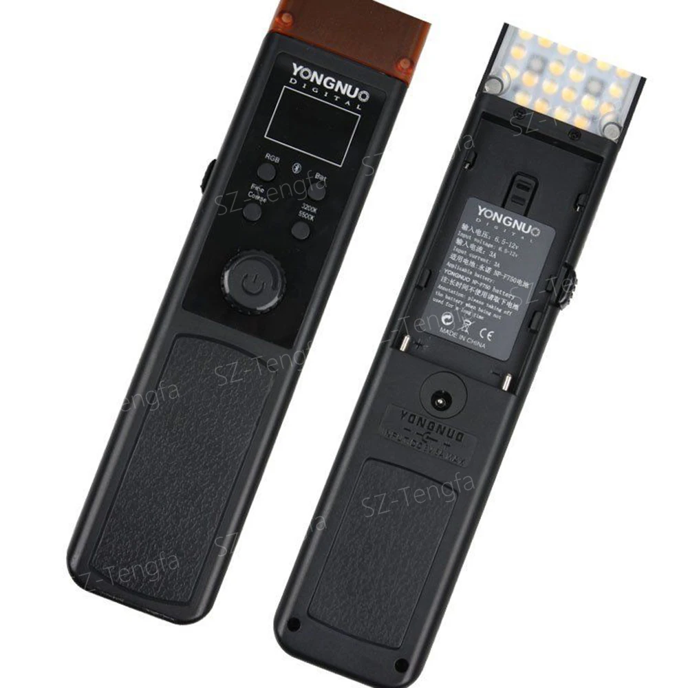 YONGNUO YN360 3200 5500k RGB цветной ручной светодиодный видео свет с адаптером переменного