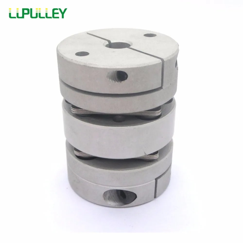 LUPULLEY 1 шт. диаметр. 82 мм двойная мембранная муфта вала 24/28/30/35/38/40 отверстие