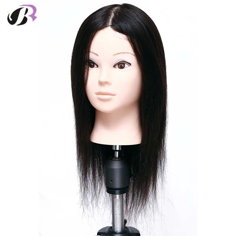 Женский манекен 16 &quotиз натуральных волос профессиональный для тренировок