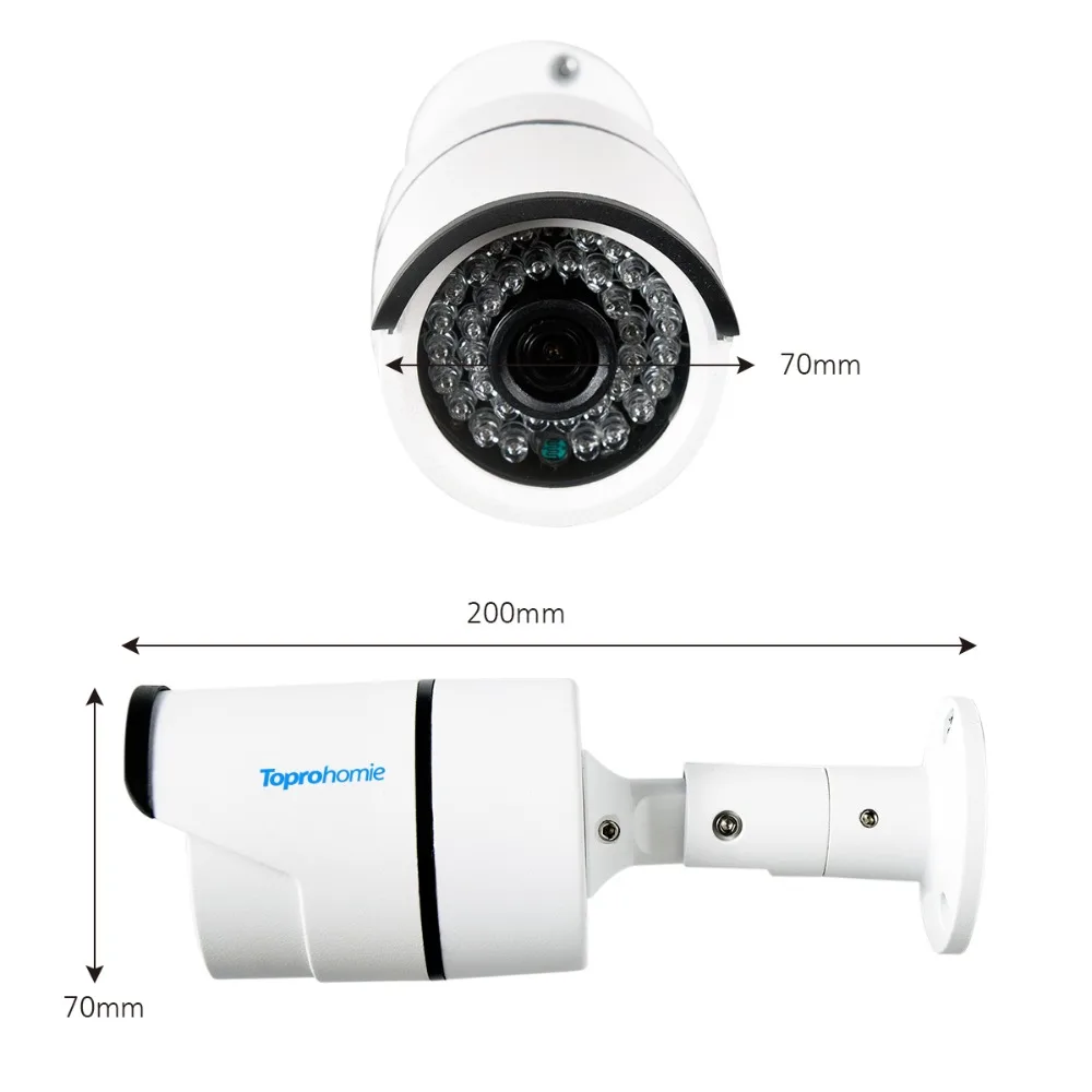 H.265 16CH 5MP POE NVR CCTV Системы 16 шт 2MP 1080 P безопасности открытый аудио записывать звук IP