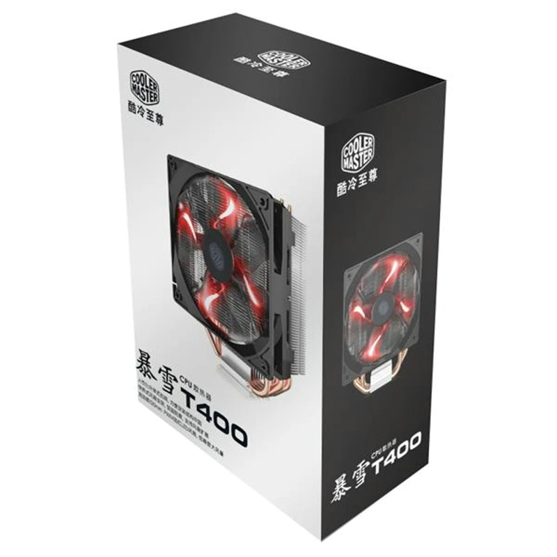 Кулер Master T400 T400i 12 см 4 контактный кулер для процессора медных тепловых трубы