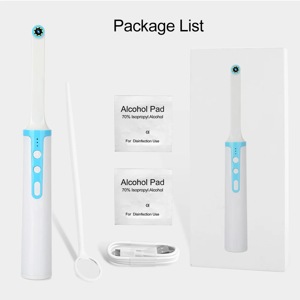 Эндоскоп с камерой высокой четкости Wi Fi 2 МП 8 светодиодов|Отбеливание зубов| |